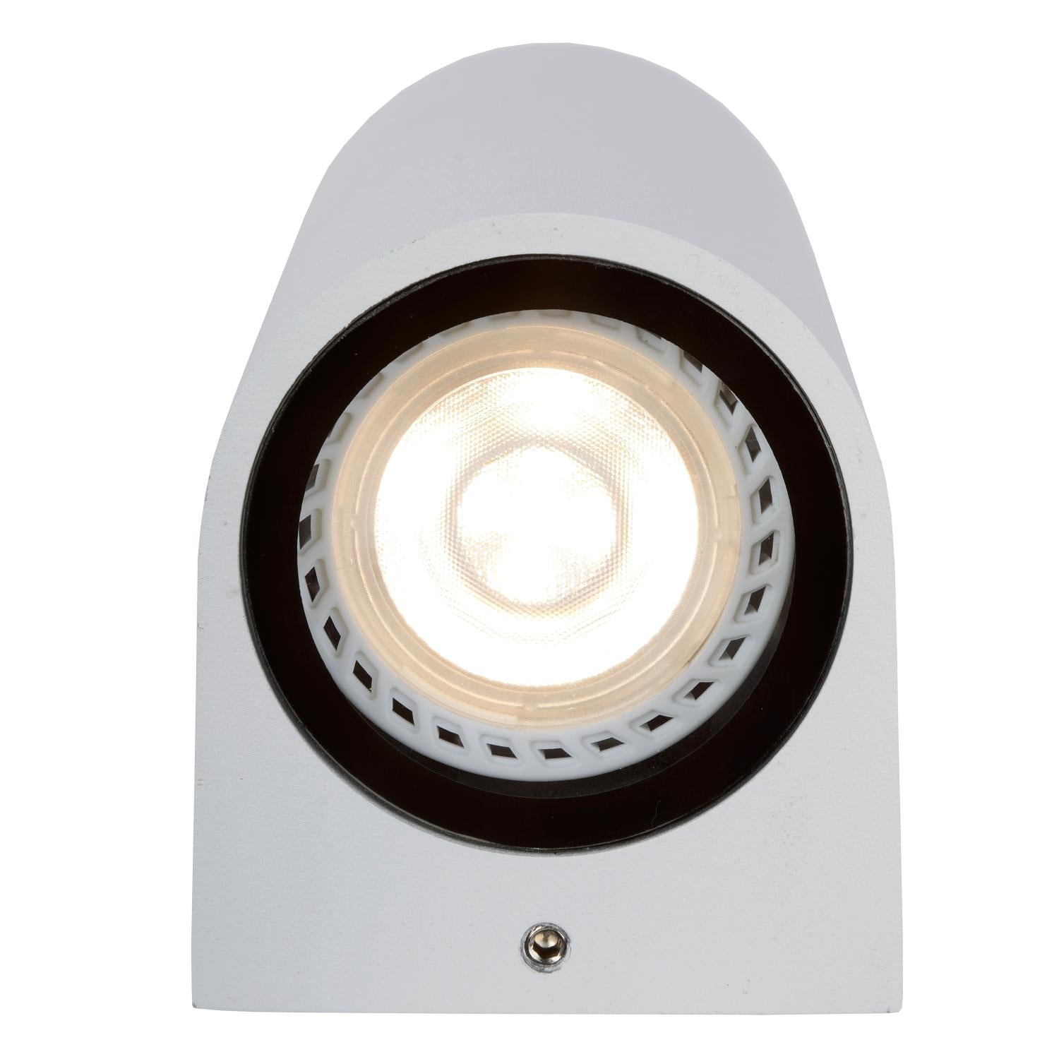 Zaro 2 wandlamp buiten IP44 rond wit