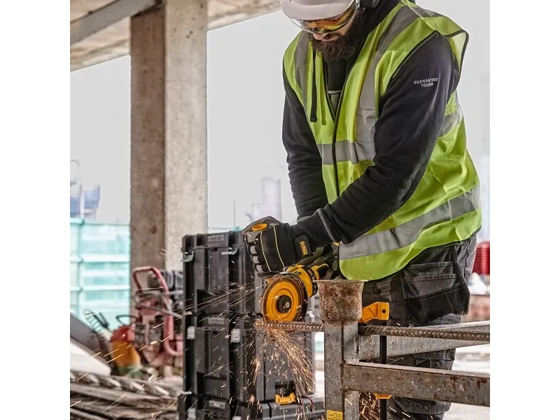 DeWALT DCG418X2-QW, 9000 rpm, 12,5 cm, Batteri, 9 At, 2,18 kg