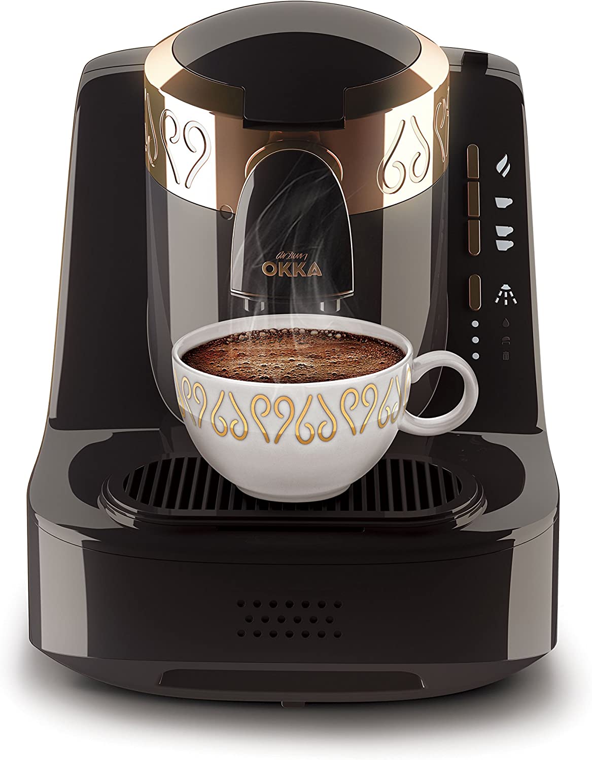 Mokkamaschine Kaffeemaschine 710W Schwarz