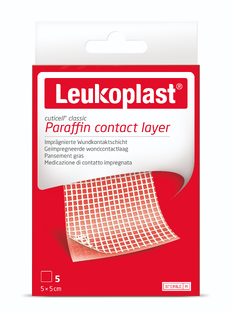 Leukoplast Cuticell Classic Kompres met Paraffine 5ST