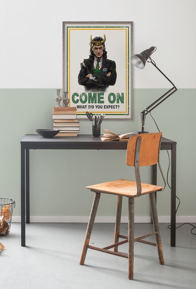 Komar Wandbild »Loki for President« Disney Set, 1 Stk. tlg. 30 x 40 cm (Breite x Höhe) - Kinderzimmer, Dekoration