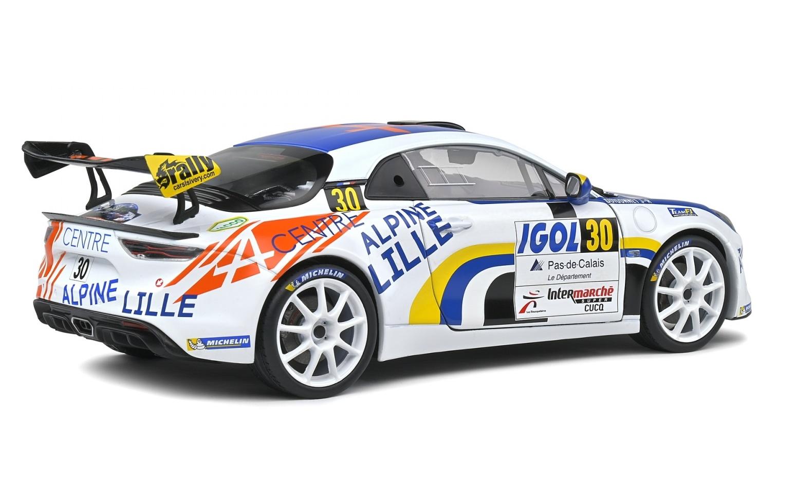 Rally Alpine A110 R-GT Weiss #30 1:18Alpine A110 R-GT Rallywagen Sammlermodell