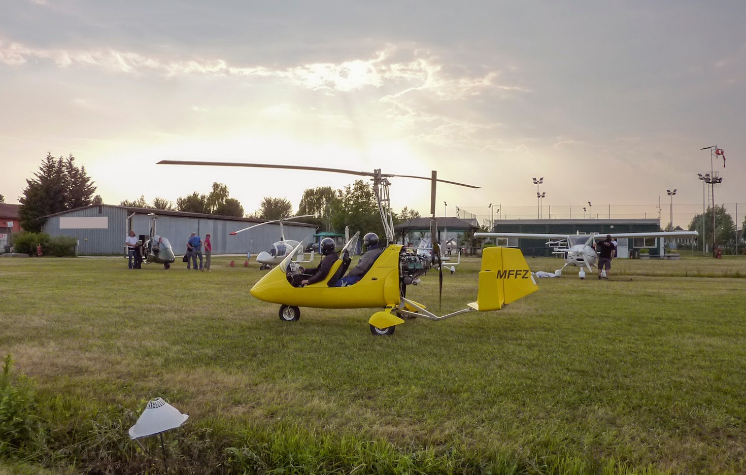 Tragschrauber Rundflug Oberpfalz