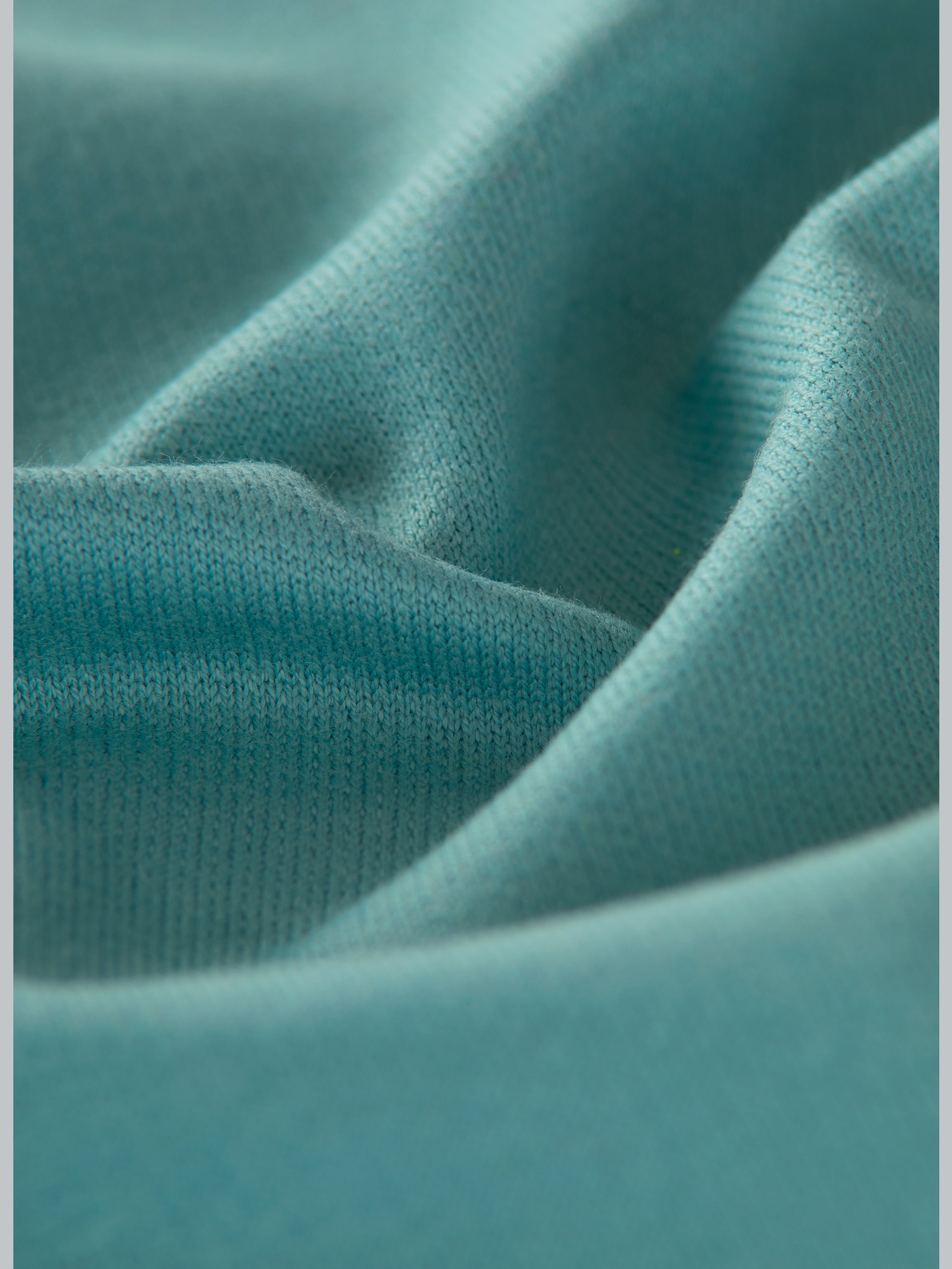 Sweatshirt mit Reißverschluss Seegras