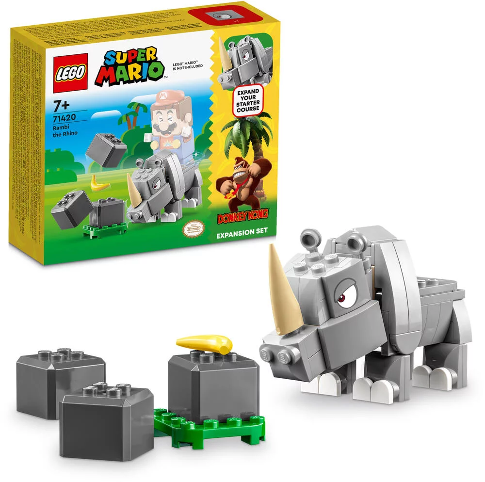LEGO®SUPER MARIO™ 71420 - ENSEMBLE EXTENSION RAMBI LE RHINOCEROS
