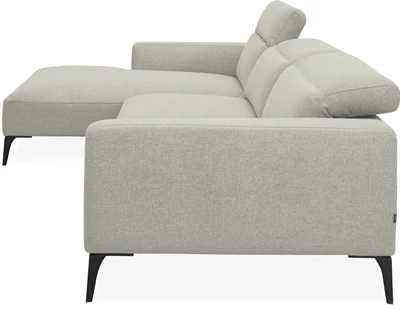 Volanti venstrevendt sofa med chaiselong