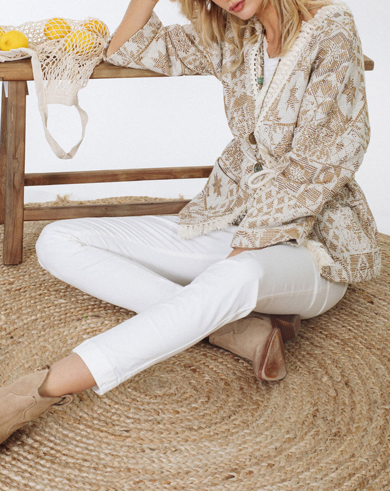 Lauren Vidal Veste Store beige