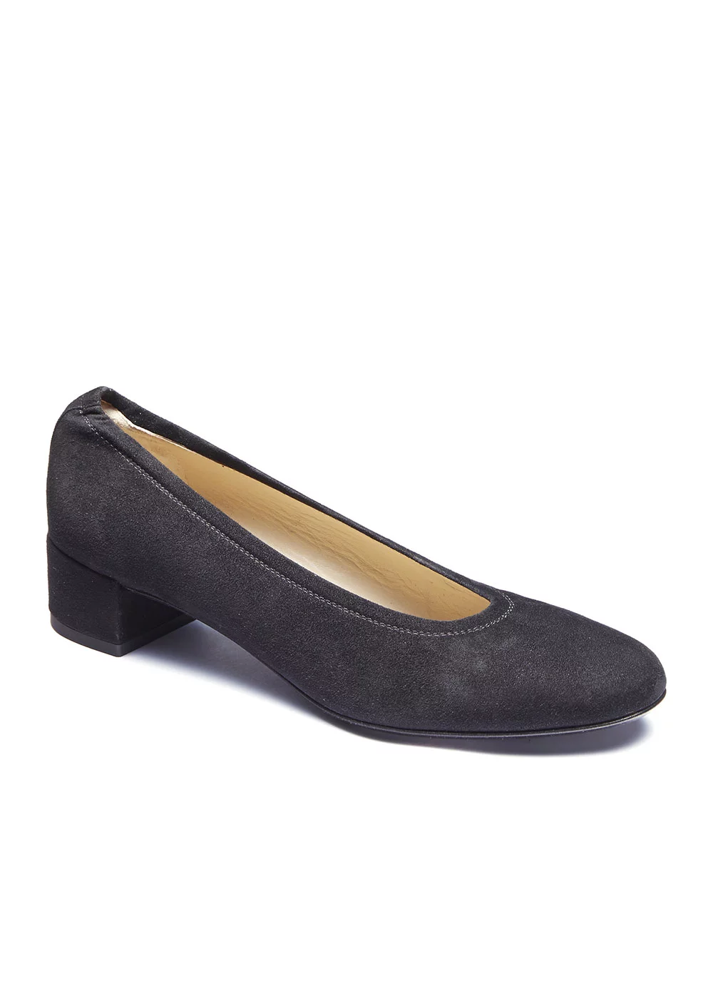 BALLERINE VARSOVIE VELOURS NOIR