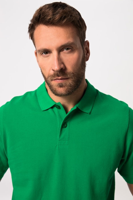 Poloshirt, Basic, Halbarm, Piqué, bis 10XL