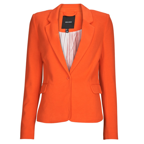 Vero Moda - VMSUMIJULIA LS CLASSIC BLAZERBOO Naranja