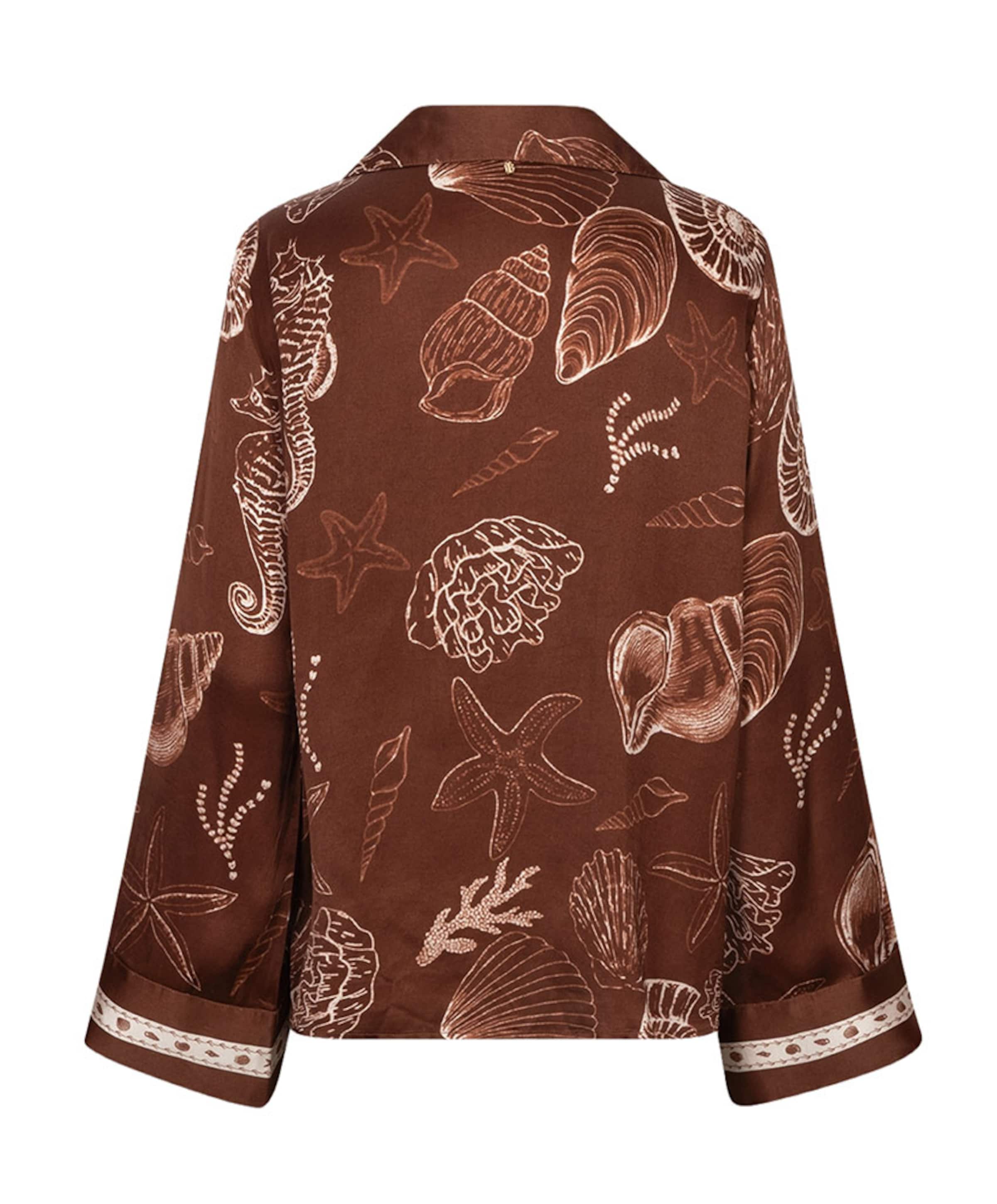 Ibana Dames blouse bruin