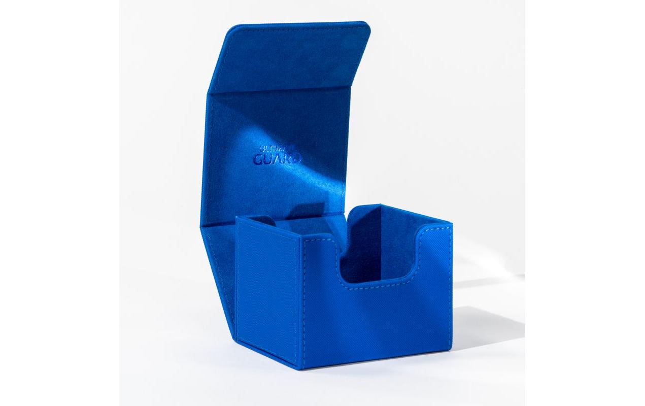 Kartenbox XenoSkin Sidewinder Monocolor 100+ BlauHochwertige Box für Sammelkarten in Standardgrösse