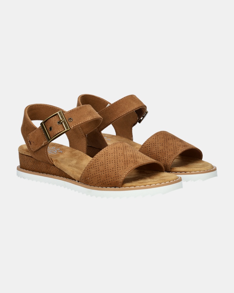 Bobs Dessert Kiss Sandalen  - cognac
