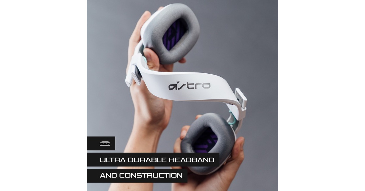 ASTRO GamingA10 Gen 2 Headset voor Xbox over-ear gaming headset  (Wit/rood, Xbox One, Xbox Series X|S, PlayStation 4, PlayStation 5, Windows-pc, Mac.)