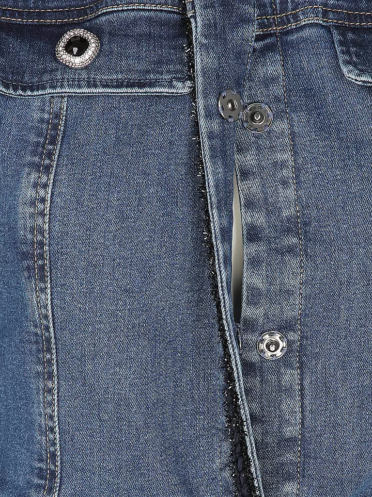 LIU JO Jeansjacke GIACCA BRAID blau