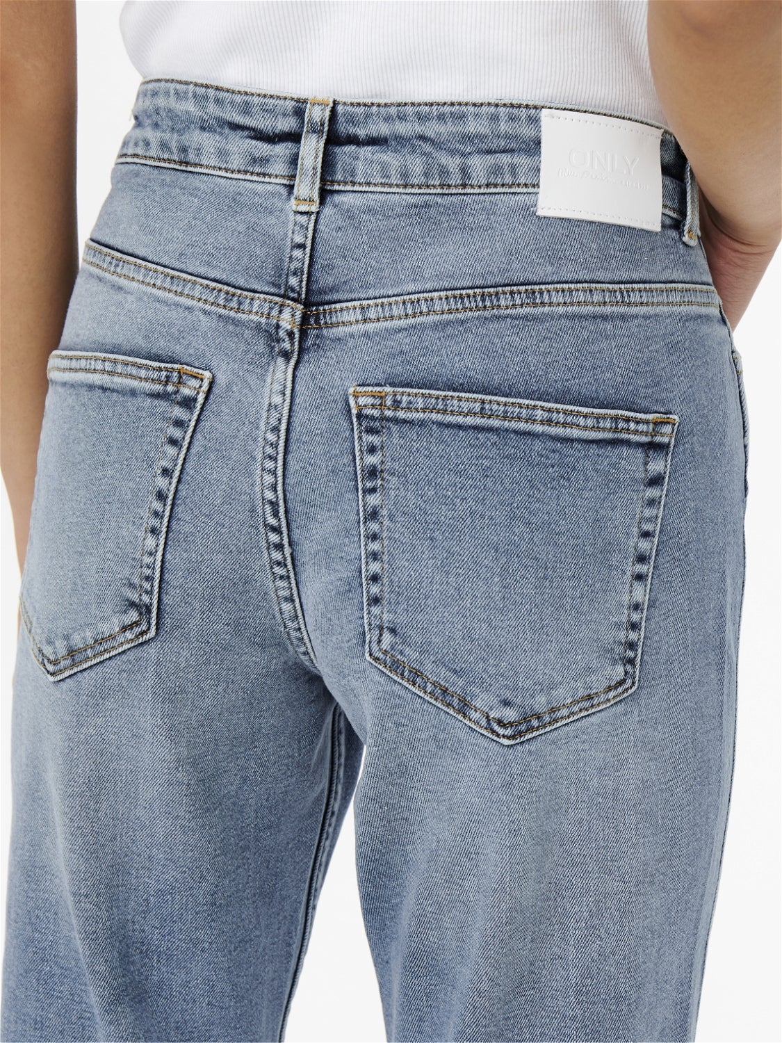 ONLBOBBY Mittlere Taille Skinny Fit Jeans Light Blue Denim