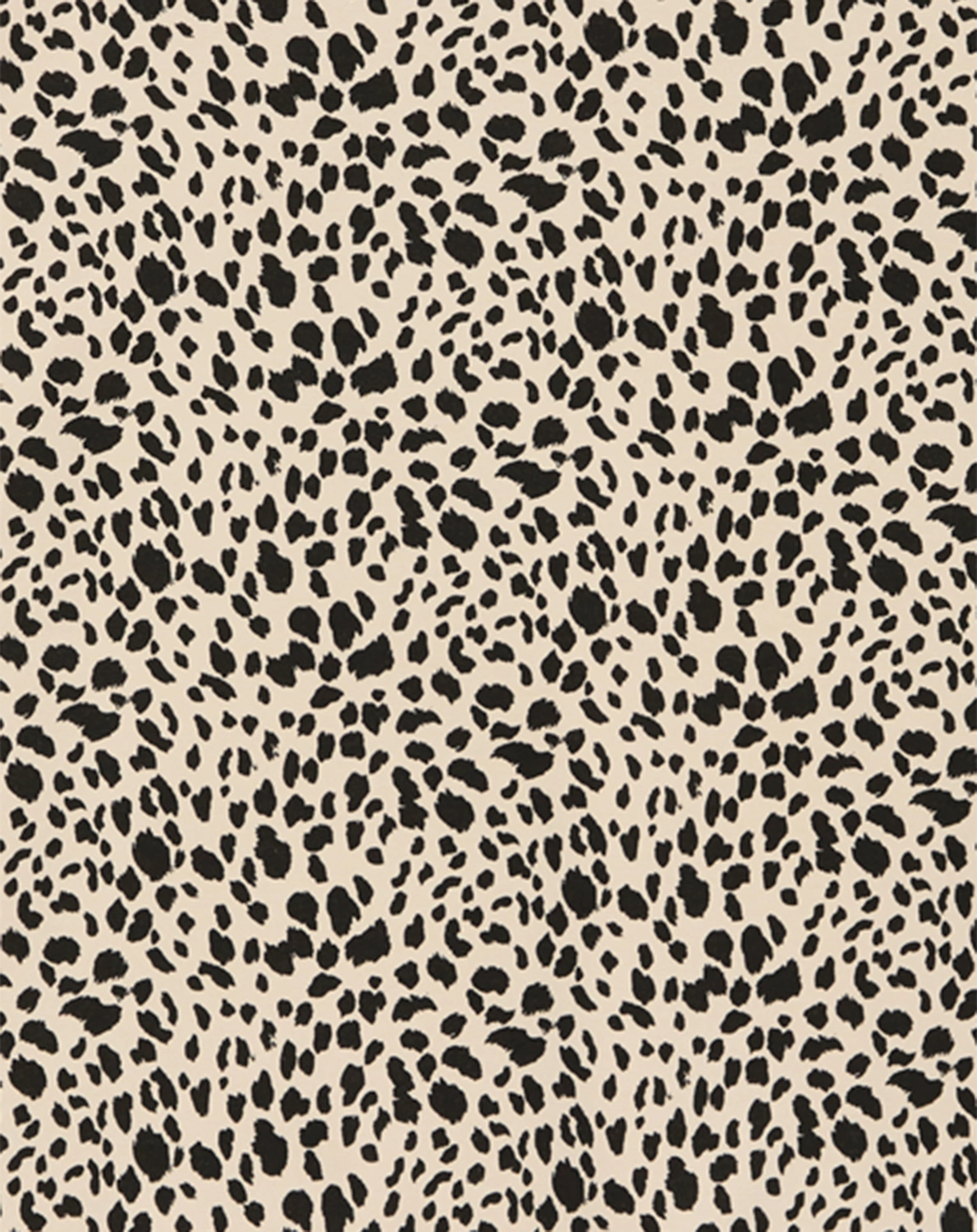 Sweatshirt SAJA LEOPRINT in licorice