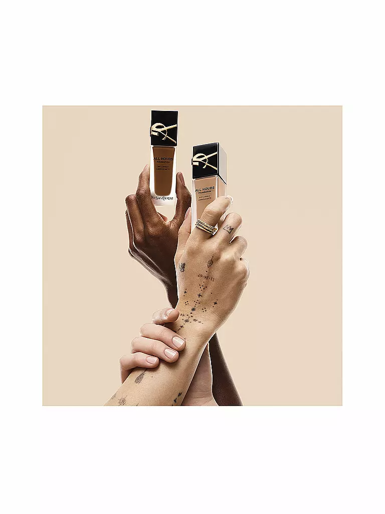 YVES SAINT LAURENT Encre de Peau - All Hours  Foundation ( LW7 )  camel
