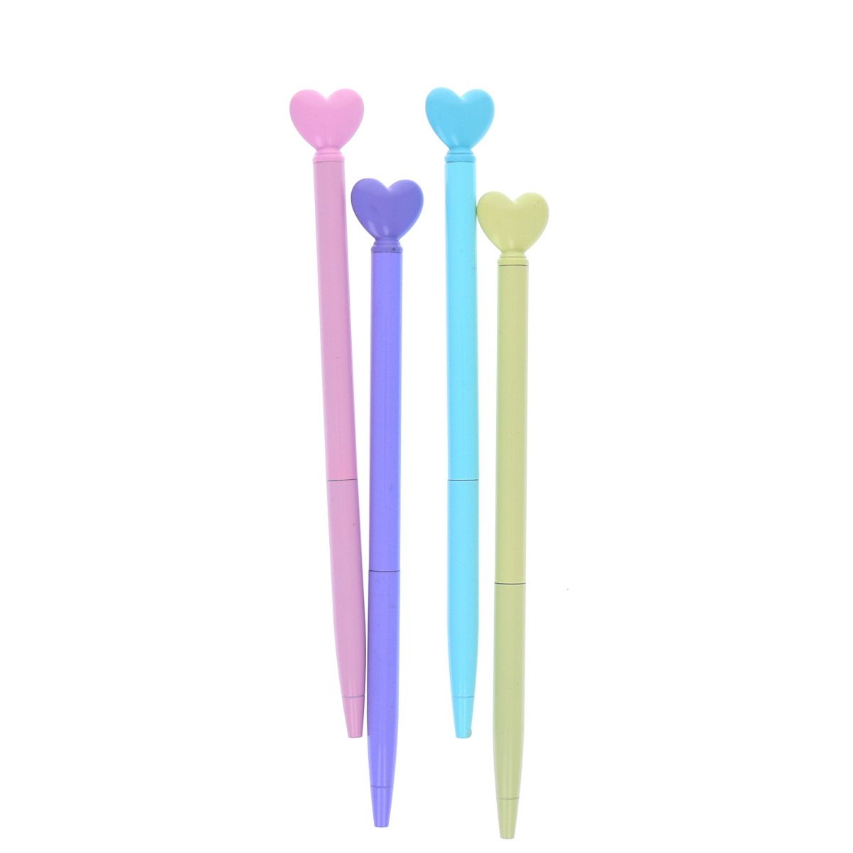Stylo métal cœur bleu Roodoudou