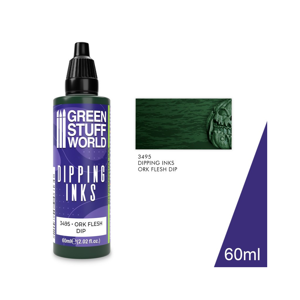 Green Stuff World - Dipping Ink Ork Flesh