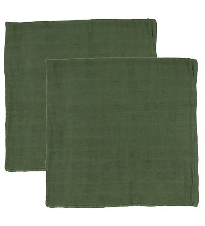 Pippi Spucktücher - 8er-Pack - 65x65 cm - Deep Lichen Green