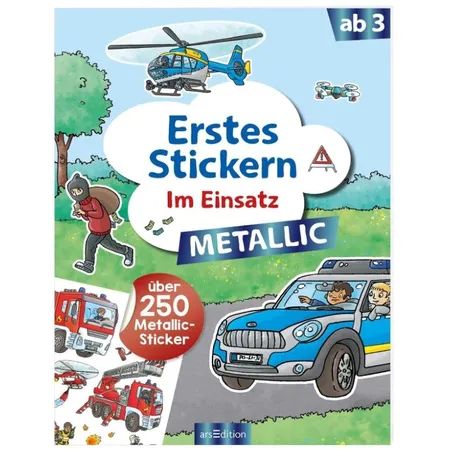 ars EditionErstes Stickern Metallic – Im Einsatz