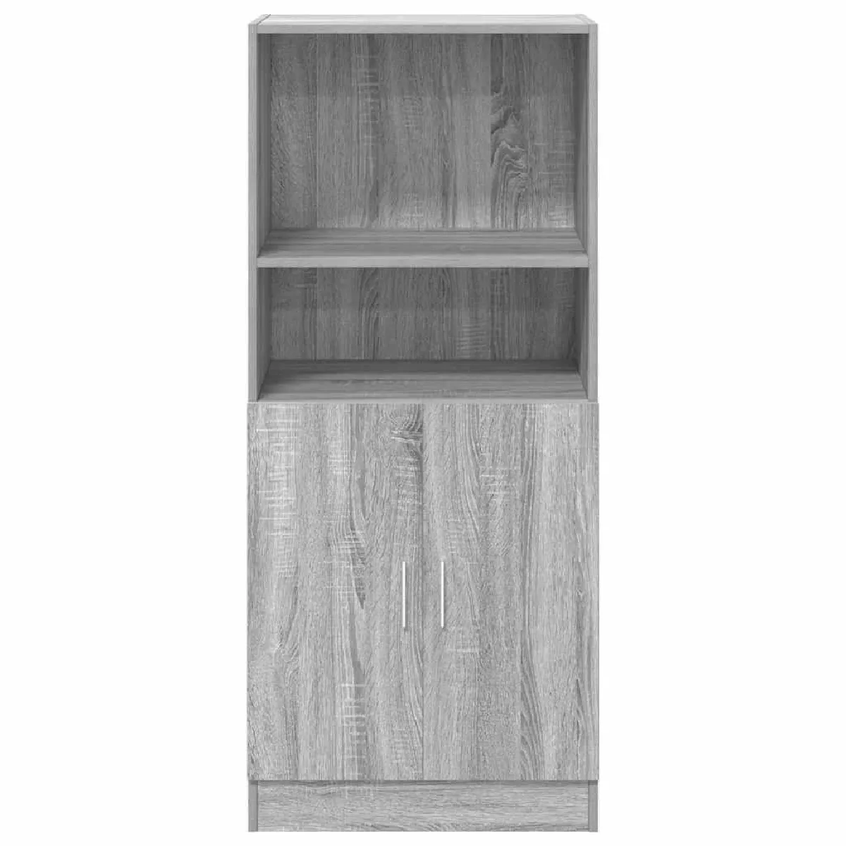 vidaXL Armoire de cuisine - Sonoma gris 57 cm