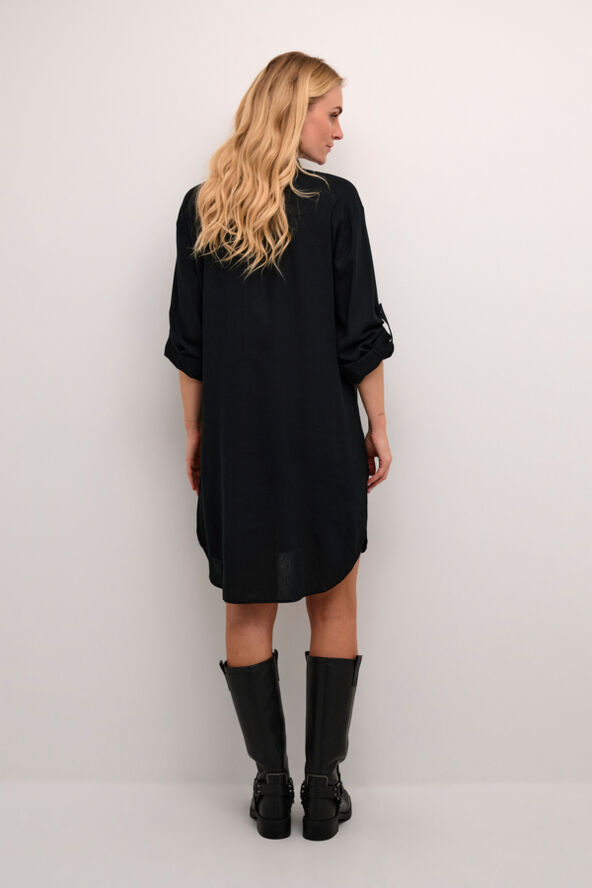 Kaffe KAmilia Shirt Dress Black deep