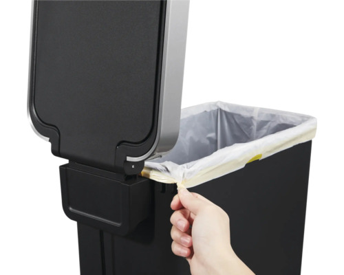 EKO pedaalemmer Hana 40 l zwart