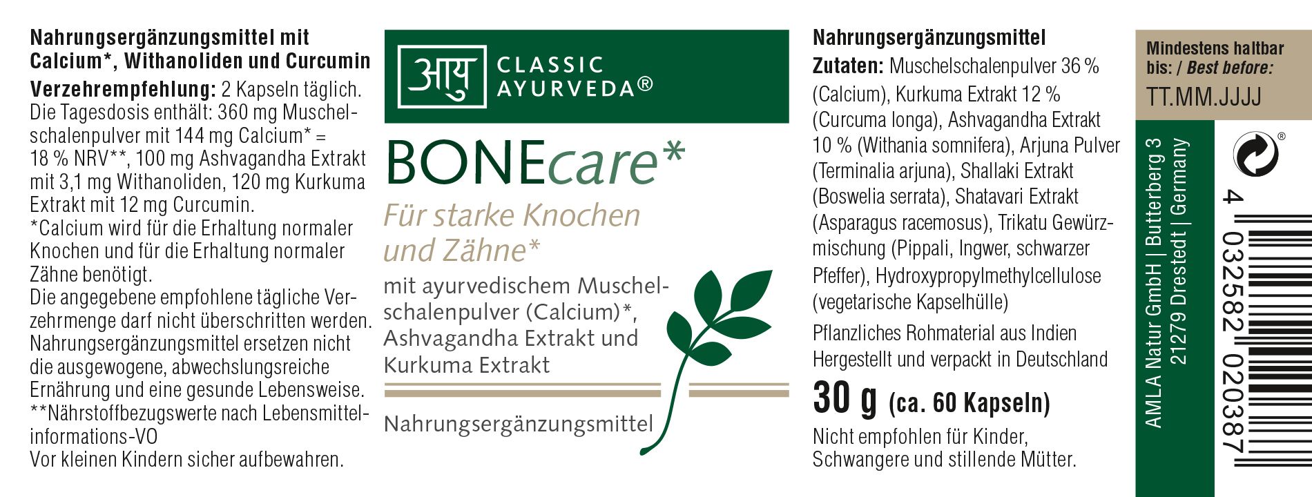 Classic Ayurveda - BONEcare*