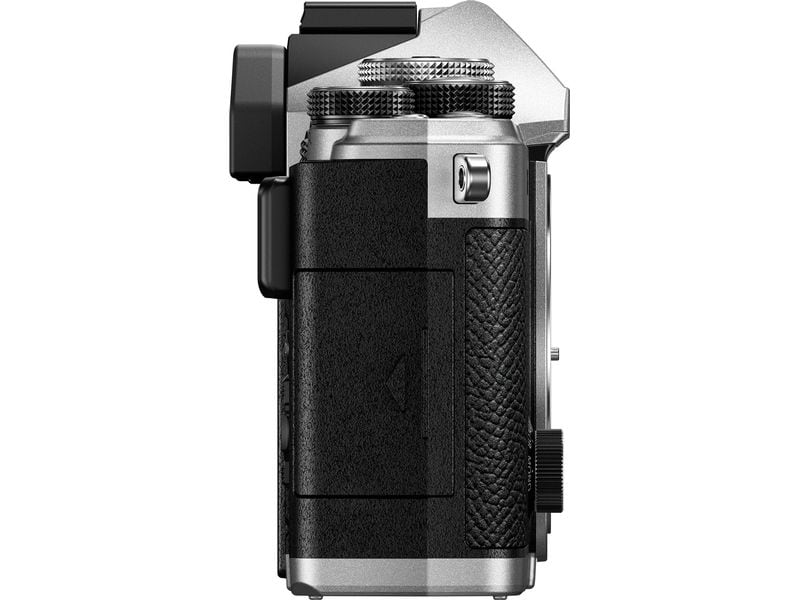OM-System Fotokamera OM-3 Body Silber Kompakte, vielseitige Fotokamera in einem hochwertigen Metallgehäuse