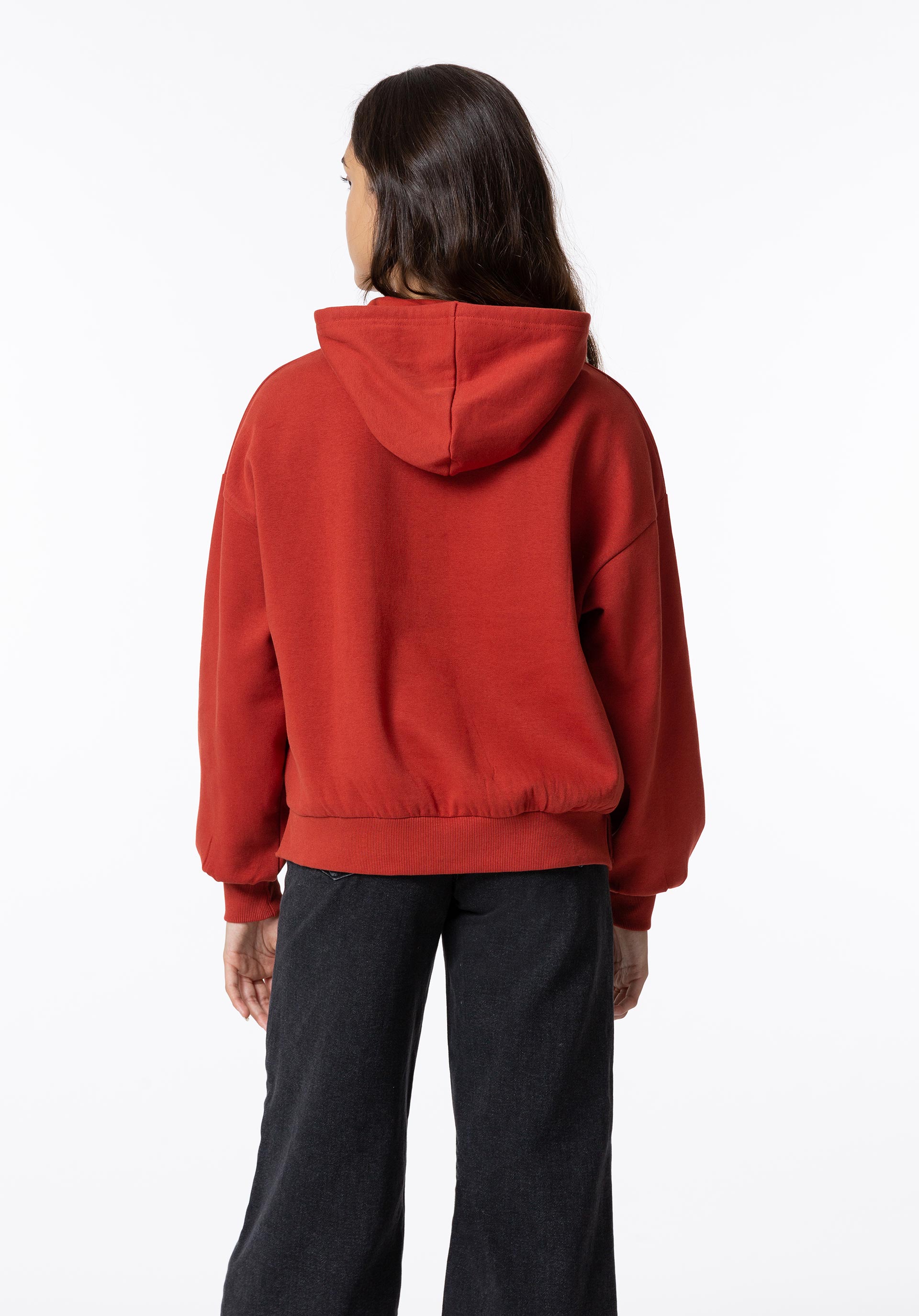 Hoodie com Estampado Frontal