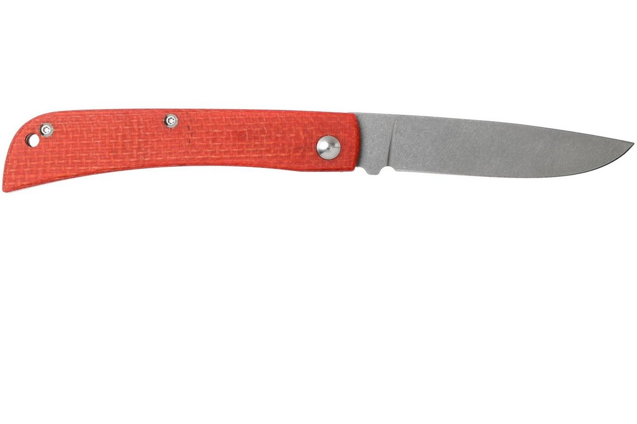 Maserin Scout Red Micarta zakmes, 163-MR