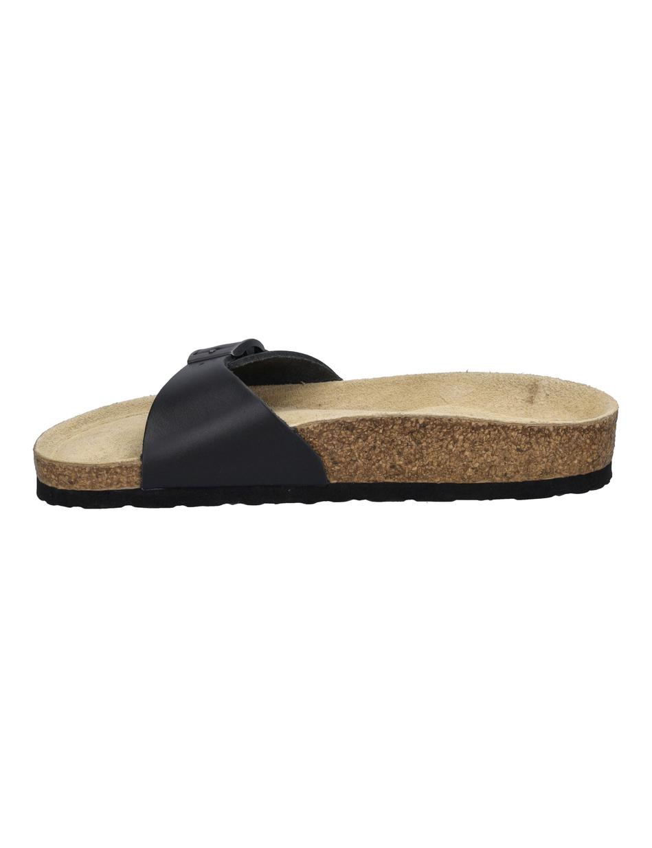 Sandale Bianca 03, schwarz-kombi