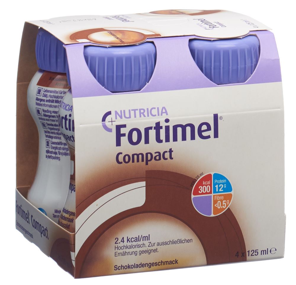 FORTIMEL Compact 2.4 kcal liq Schokolade Fl 125 ml