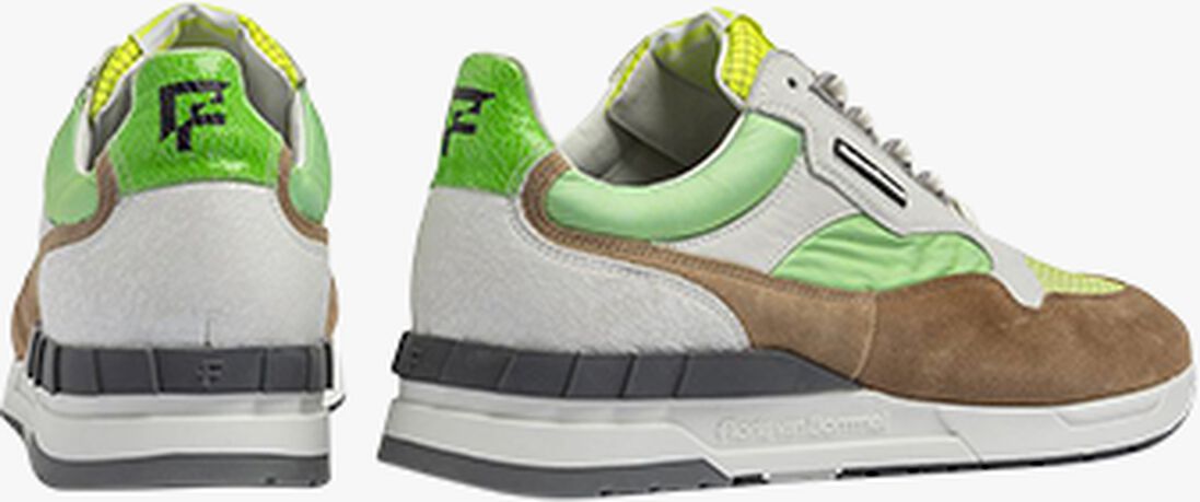 FLORIS VAN BOMMEL groene floris van bommel lage sneakers sfm-10119