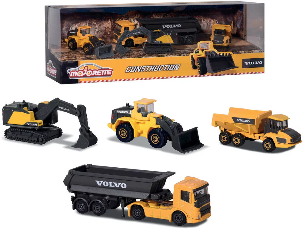 MAJORETTE VOLVO CONSTRUCTION GIFTPACK