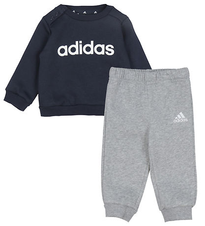 adidas Performance Sweats?t - I Lin FL Jog - Blå/Gr?