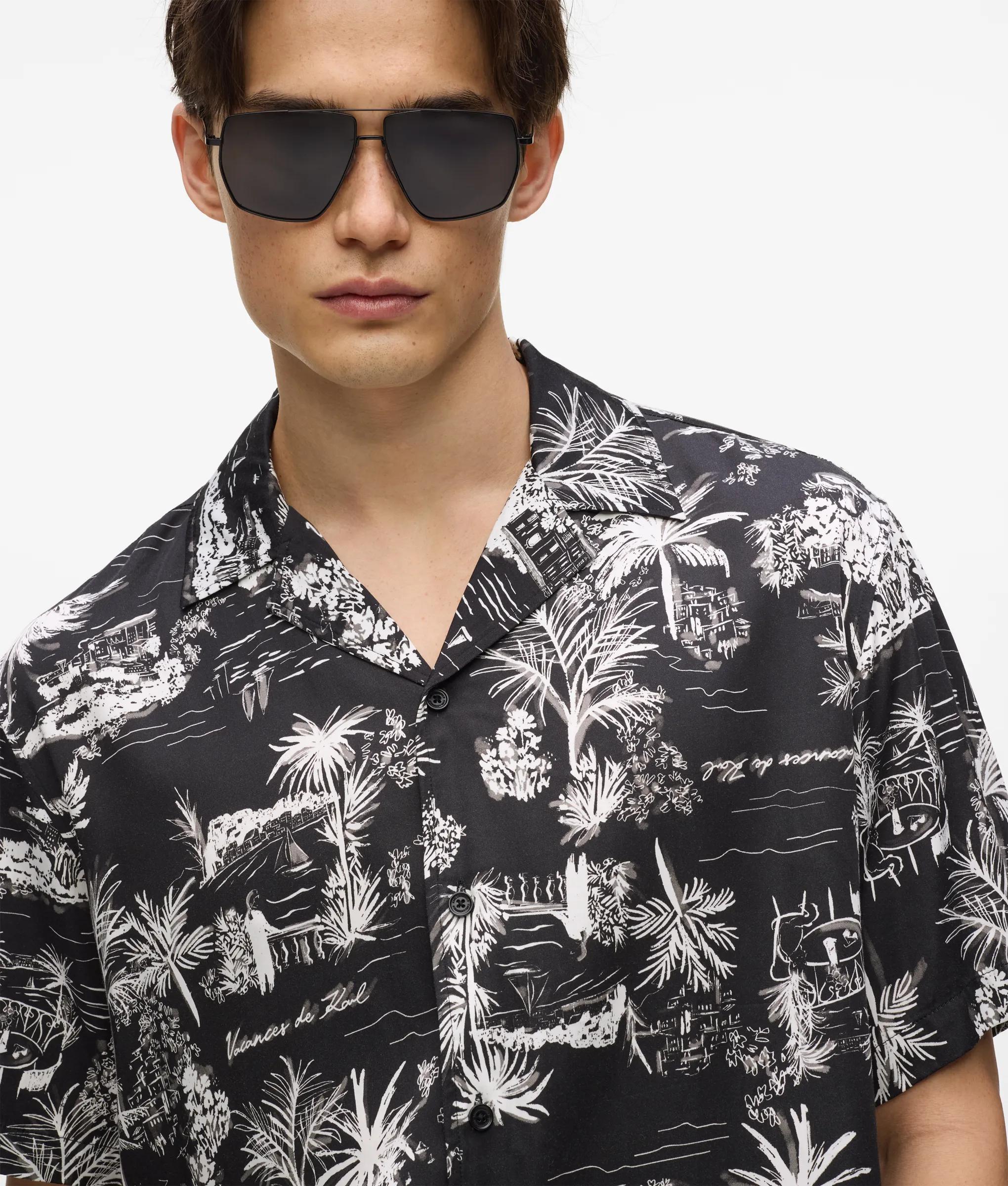 Shirt met korte mouwen met all-over-print