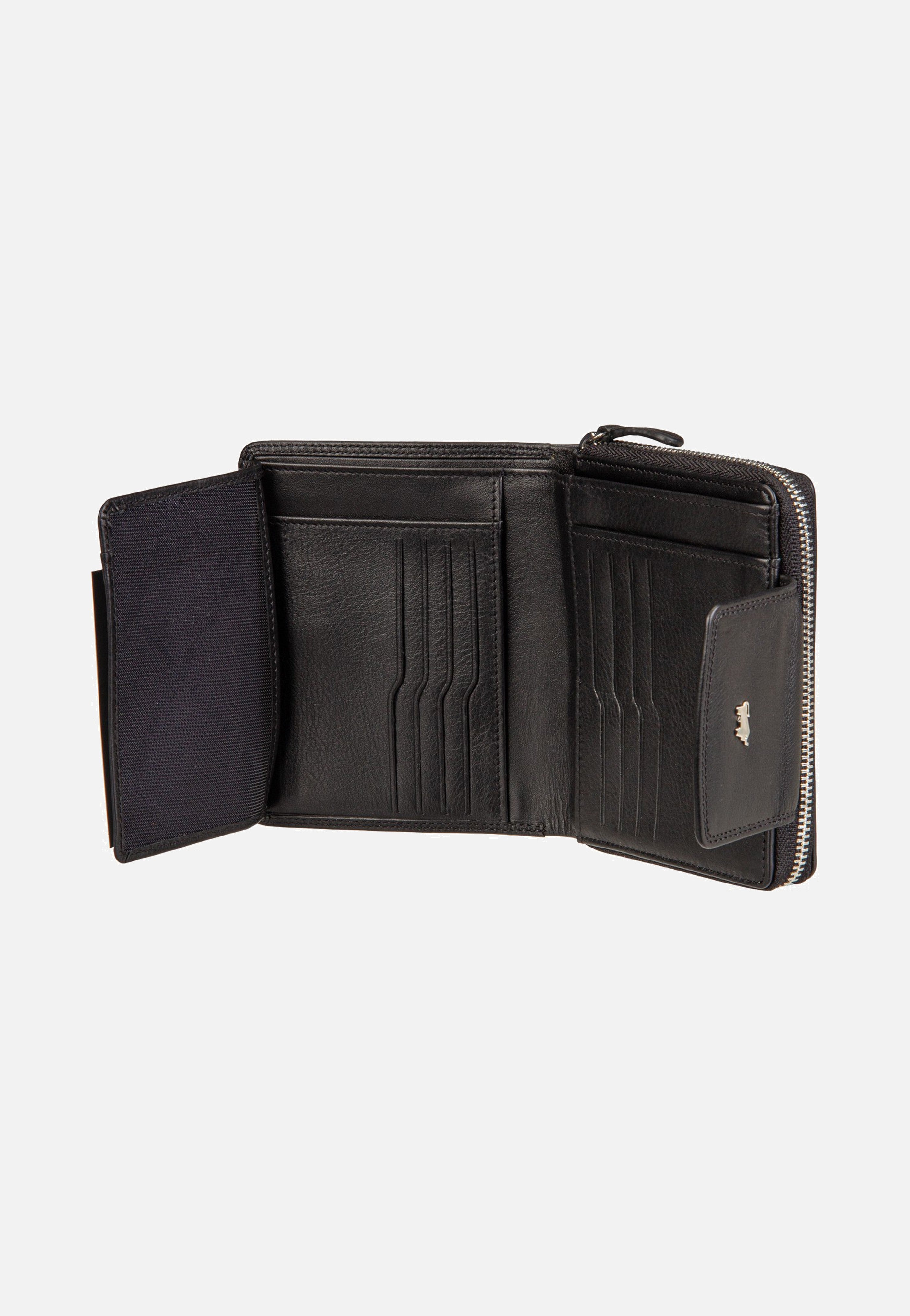 Golf RFID Zip-Wallet M 12Cs Black - Portemonnaie