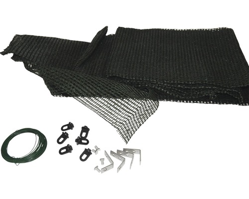 Schaduw voor kas 150 x 370 cm, groen
