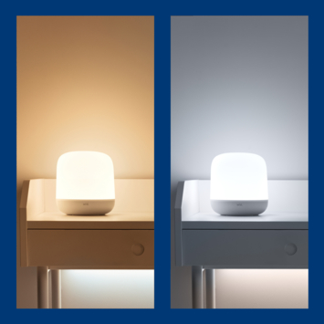 WiZ Connected LED tafellamp wit Hero kleur licht dimbaar
