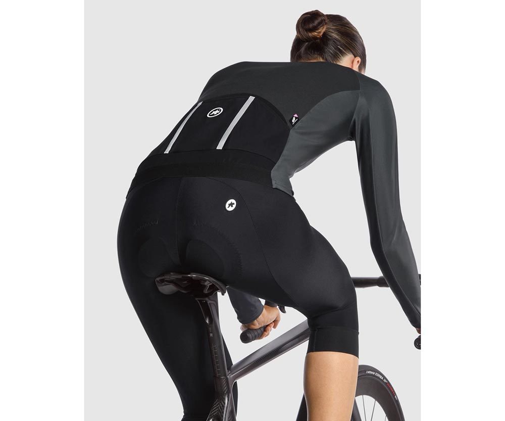 Assos UMA GT Spring/Fall Fietsshirt Lange Mouwen Grijs Dames