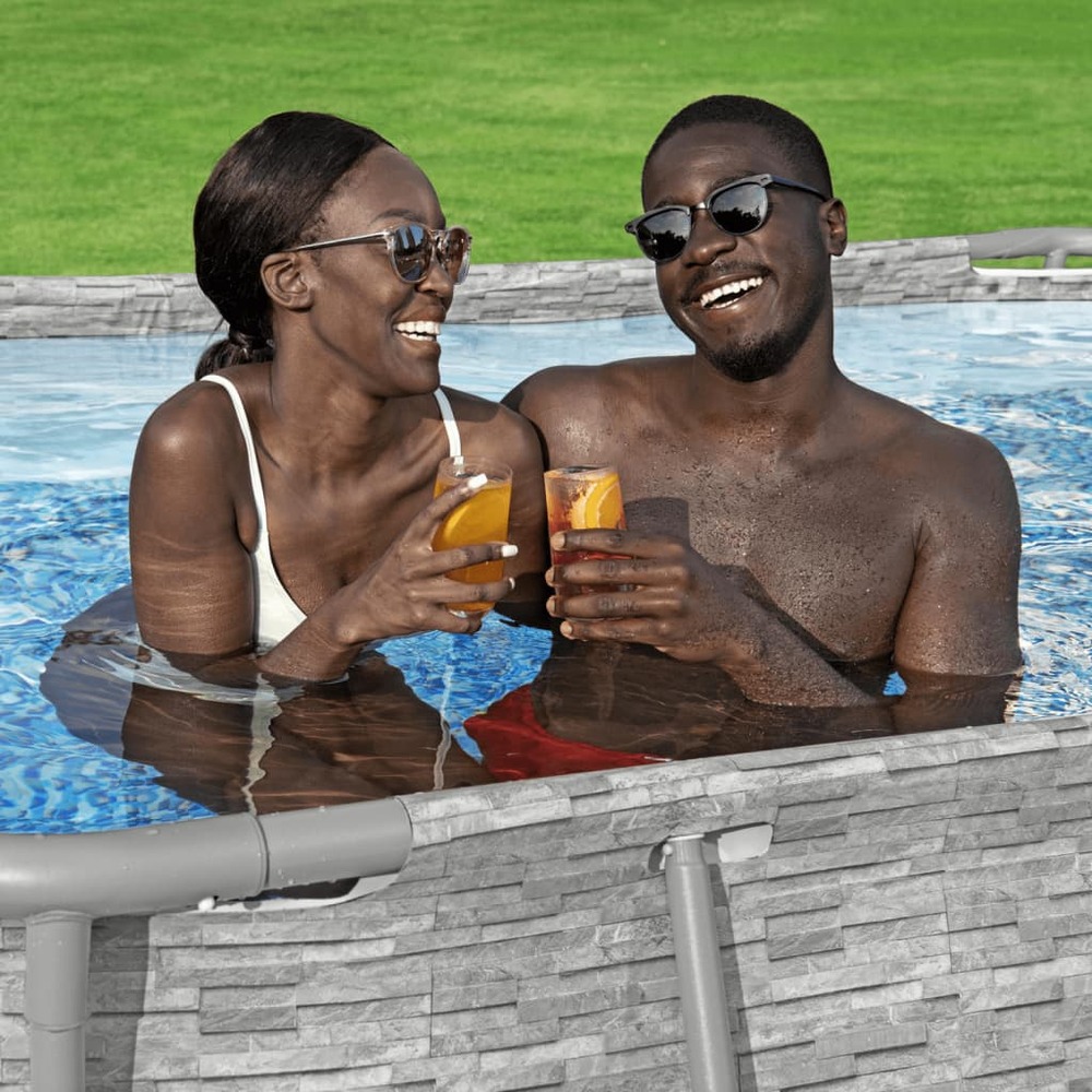 Ensemble de piscine power steel 427x250x100 cm