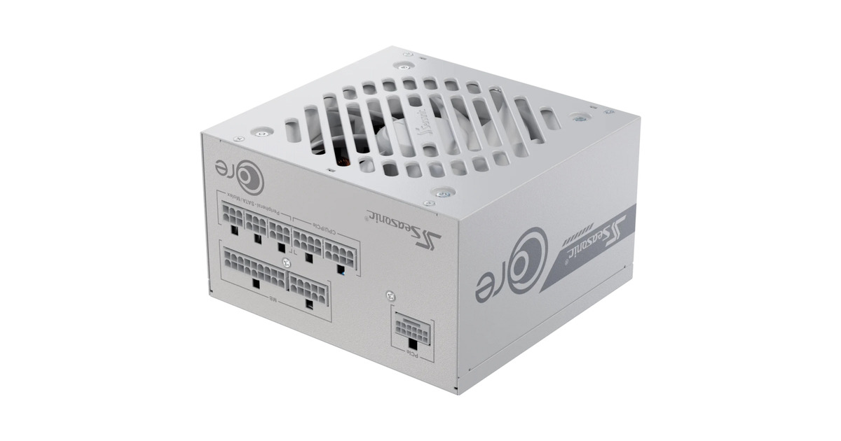SeasonicCore GX-650-V2-WHITE modulaire 650 watt voeding   (Wit, 1x 12V-2x6, 2x PCIe)