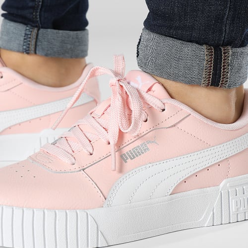 Baskets Femme Carina 2 386185 Rose Dust Puma White Silver