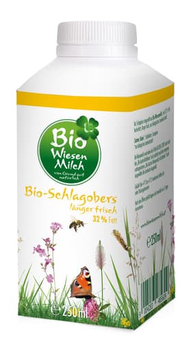 Kärntnermilch BIO Wiesenmilch Schlagsahne 32% ESL