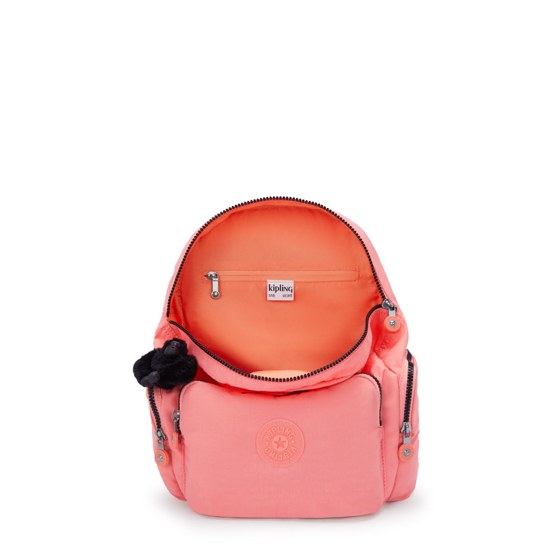 CITY ZIP S  Petit sac à dos avec bretelles ajustables - Peach Peace