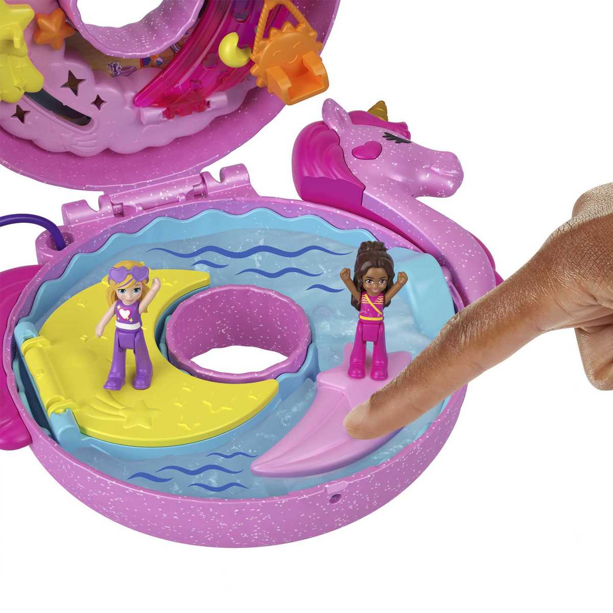 Coffret Polly Pocket - bouée licorne