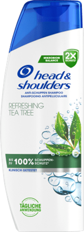 Head & Shoulders Shampoo Anti-Schuppen mit Teebaum Öl, 300 ml